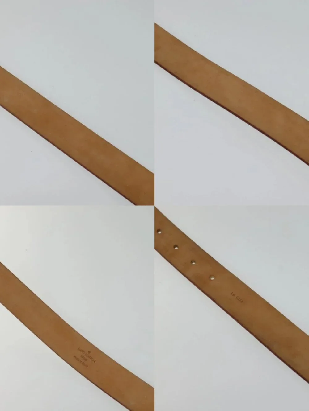 LOUIS VUITTON Monogram Multicolor Ceinture Carre Belt White M9270U LV Auth MY153 - Picture 15 of 15